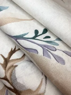 Наволочка 1шт перкаль Сказка "Хлопок" 45x45 см на молнии