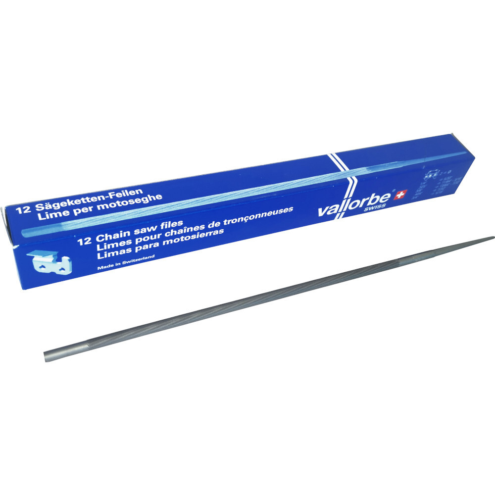 Напильник круглый VALLORBE 3,2 мм 1/4' PM3 (12шт)   LC100000318