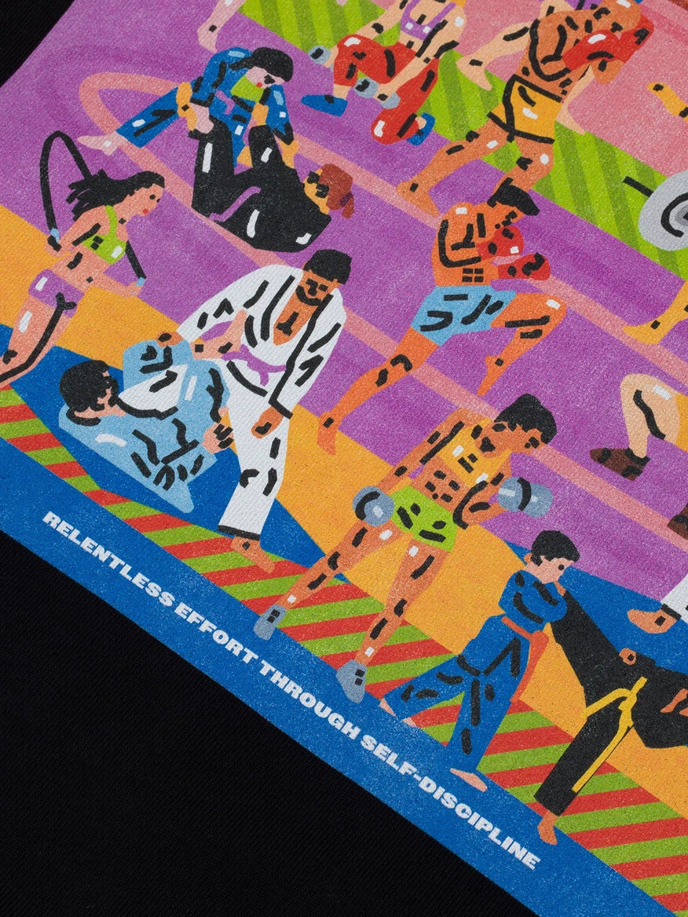 Худи MANTO GYM 3.0 чёрная