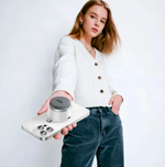 Мини портативная колонка Magsafe Hoco HC 43 (белый)