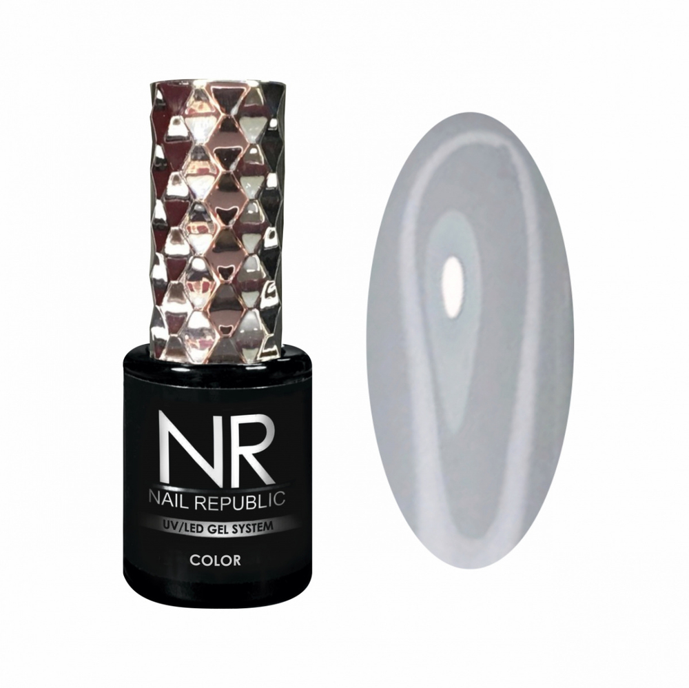 Nail Republic Гель-лак NR-037 Каолиновый, 10 мл
