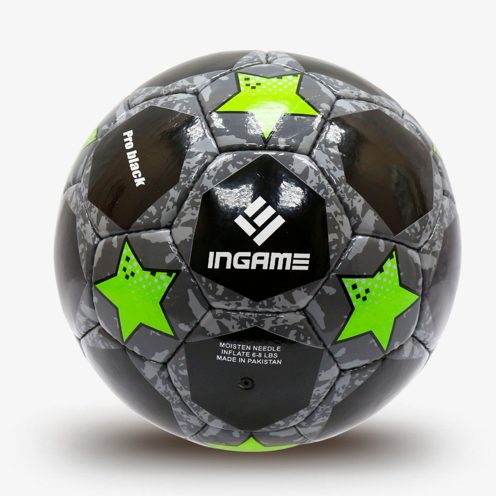 Мяч футбольный Ingame Pro Black №5