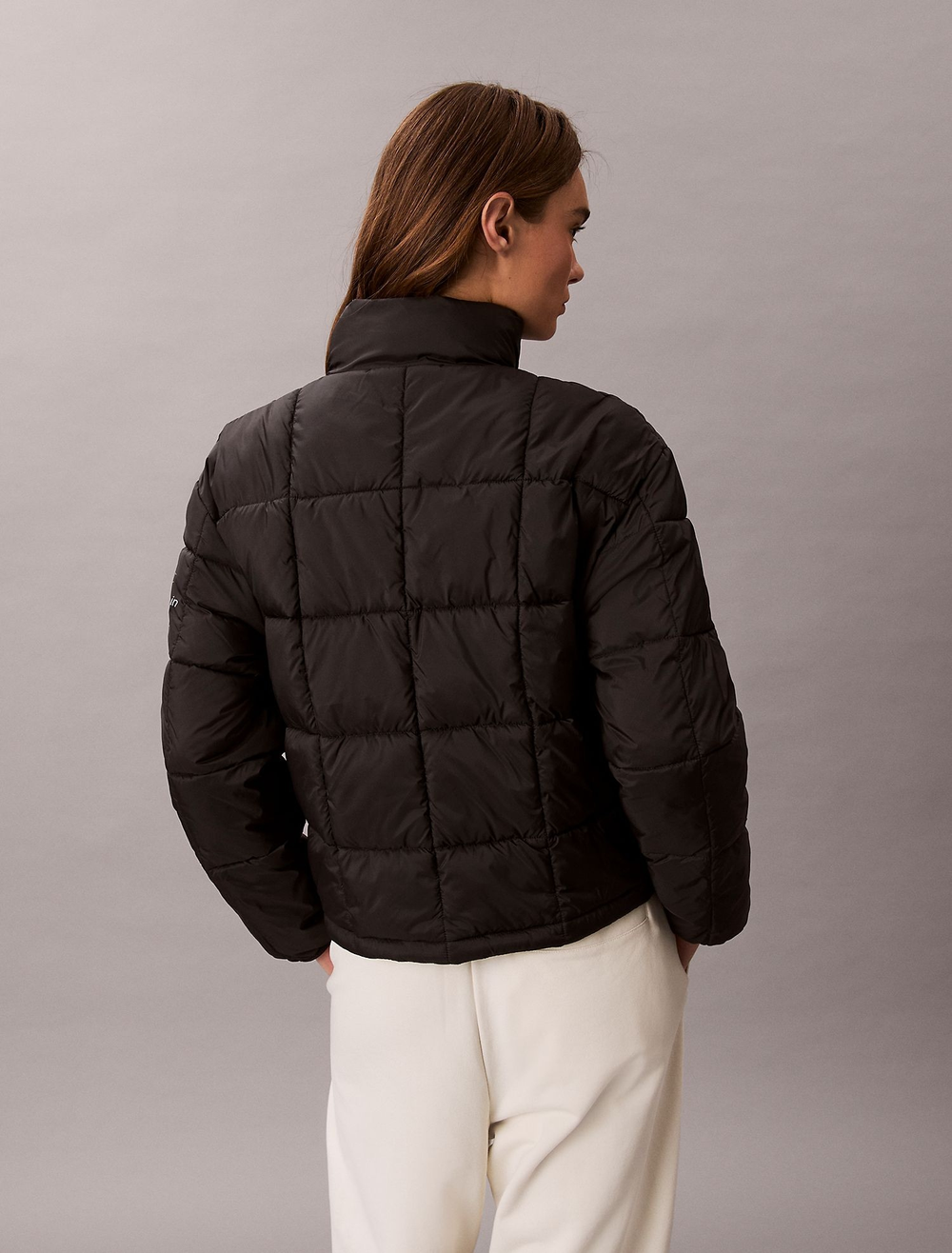 Утепленная куртка Calvin Klein Lightweight Puffer Jacket Black