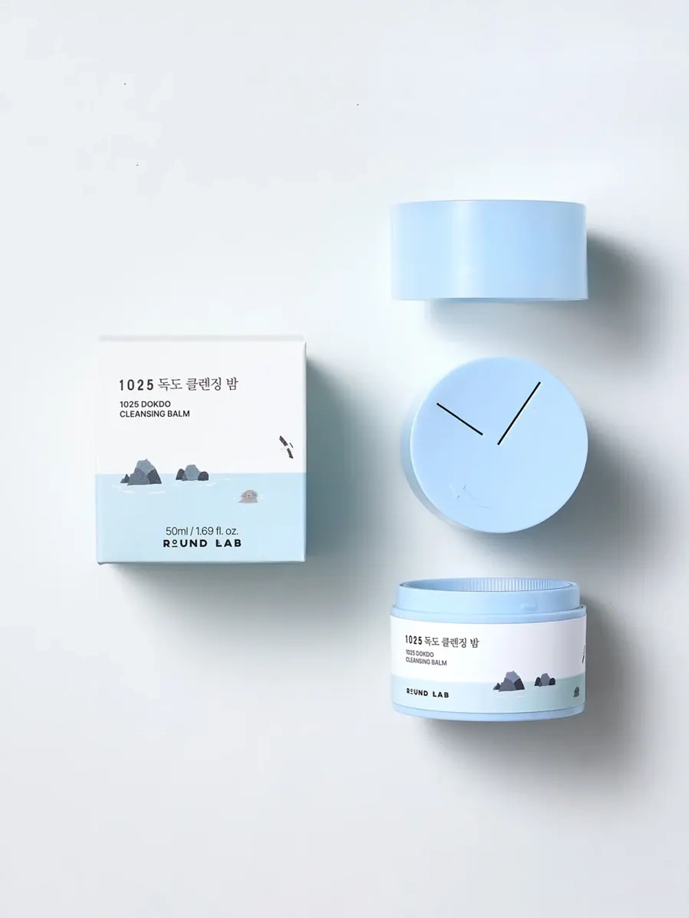 Round Lab Гидрофильный бальзам с морской водой и кислотами 1025 Dokdo Cleansing Balm 50 мл