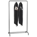 Чехлы для одежды на молнии с ручками дорожный 60х100 см, КОМПЛЕКТ 2 шт,. черный, SHAMAANI (ШАМААНИ), 609601