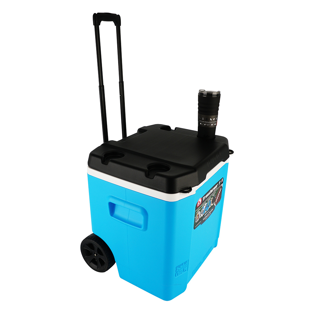 Изотермический контейнер (термобокс) Igloo Transformer 60 Roller (56 л.), синий