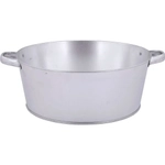 Таз круглый оцинкованный 13л