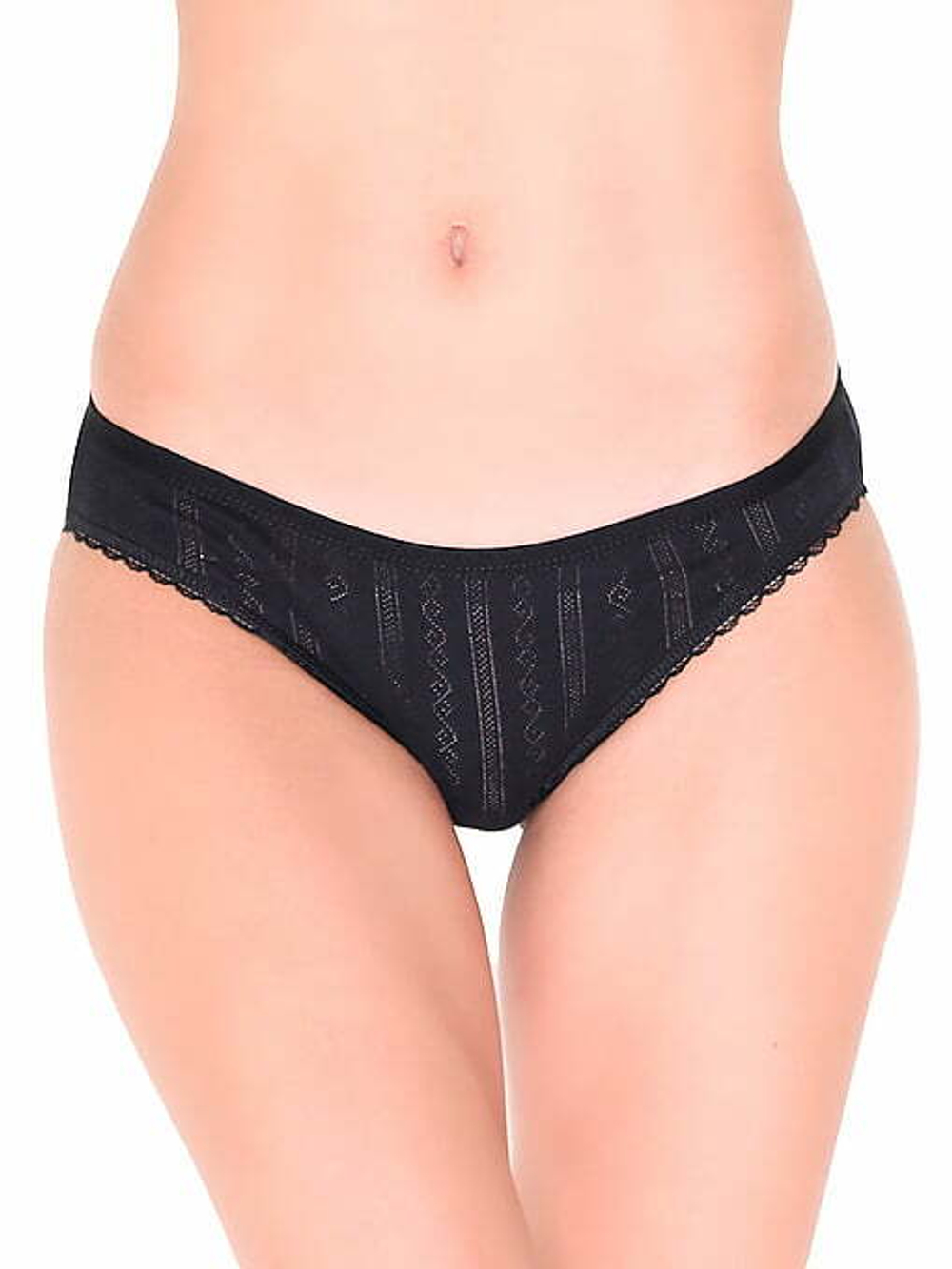 Трусы женские слипы. Набор из 4-х штук белый-бежевый-черный-черный