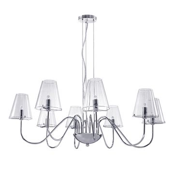 Люстра подвесная 758084 хром/прозрачный Diafano Lightstar