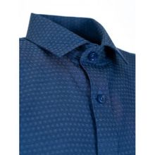 Синяя рубашка в горошек TSAREVICH 1-11 класс