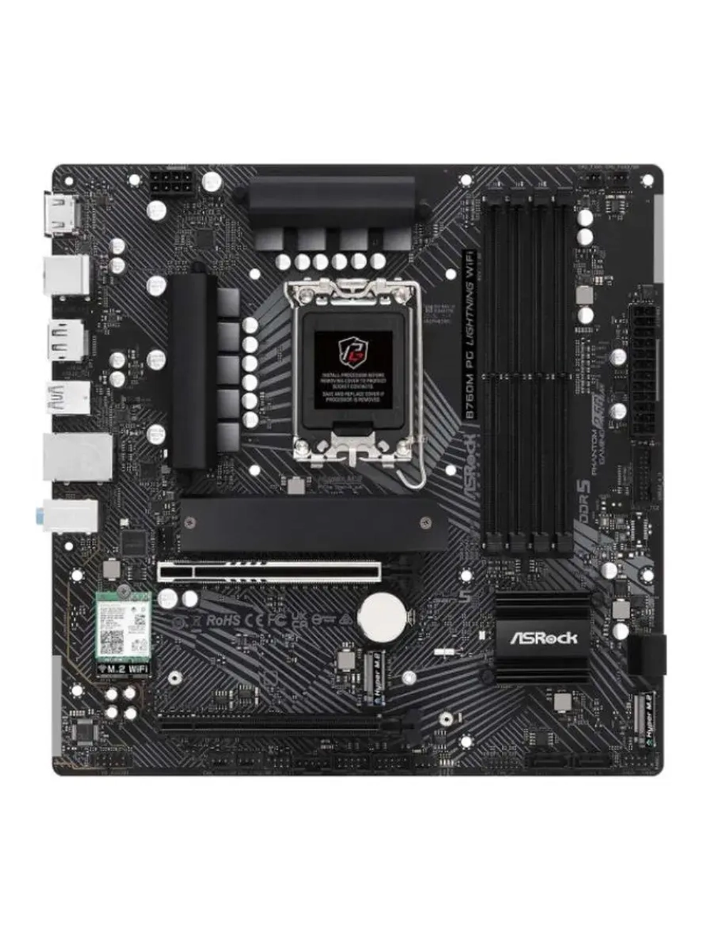 Материнская плата B760M PG LIGHTNING WIFI LGA 1700 Micro-ATX