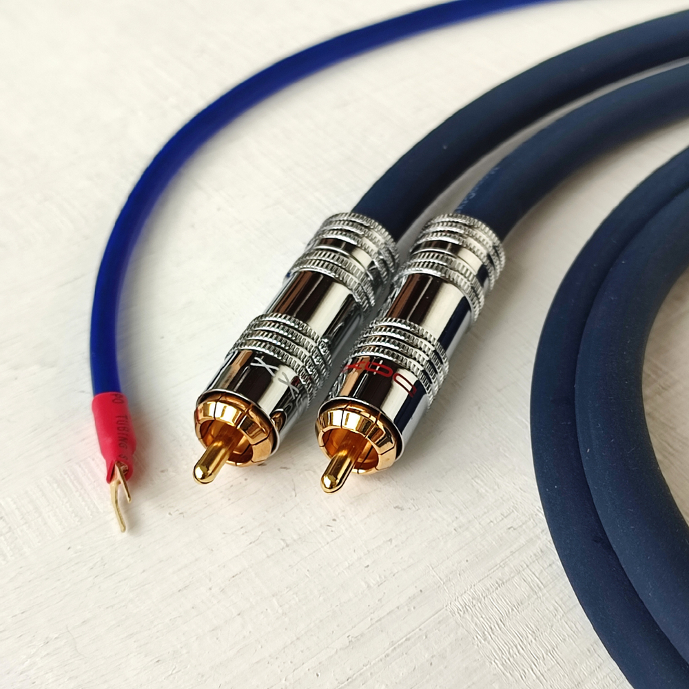 DAXX R101 Фоно кабель из монокристаллической меди 2х0,75мм2. High Grade. D=9mm