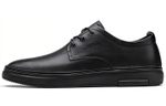 Jeep Casual Leather Shoes Men"s Low top Black
