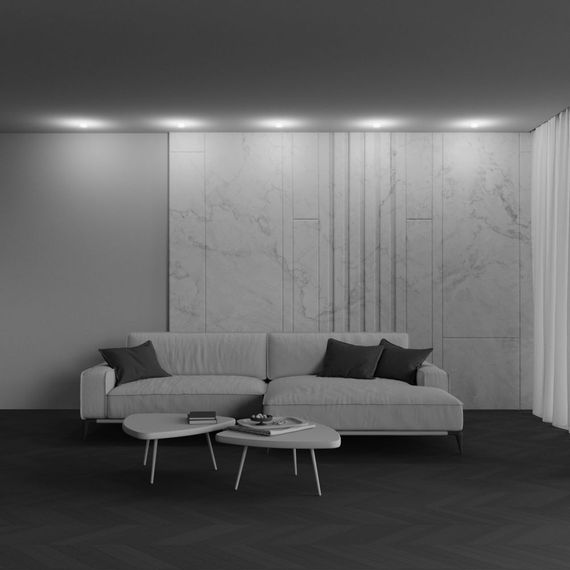 Встраиваемый светодиодный светильник Maytoni Technical Nude DL065-12W4K-W