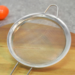 Сито 100мм нерж с металлической ручкой
