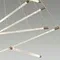 4369/80L HIGHTECH ODL23 235 полированное золото/акрил с пузырьками Подвесной св-к IP20 LED 64W 3000K SPARKY