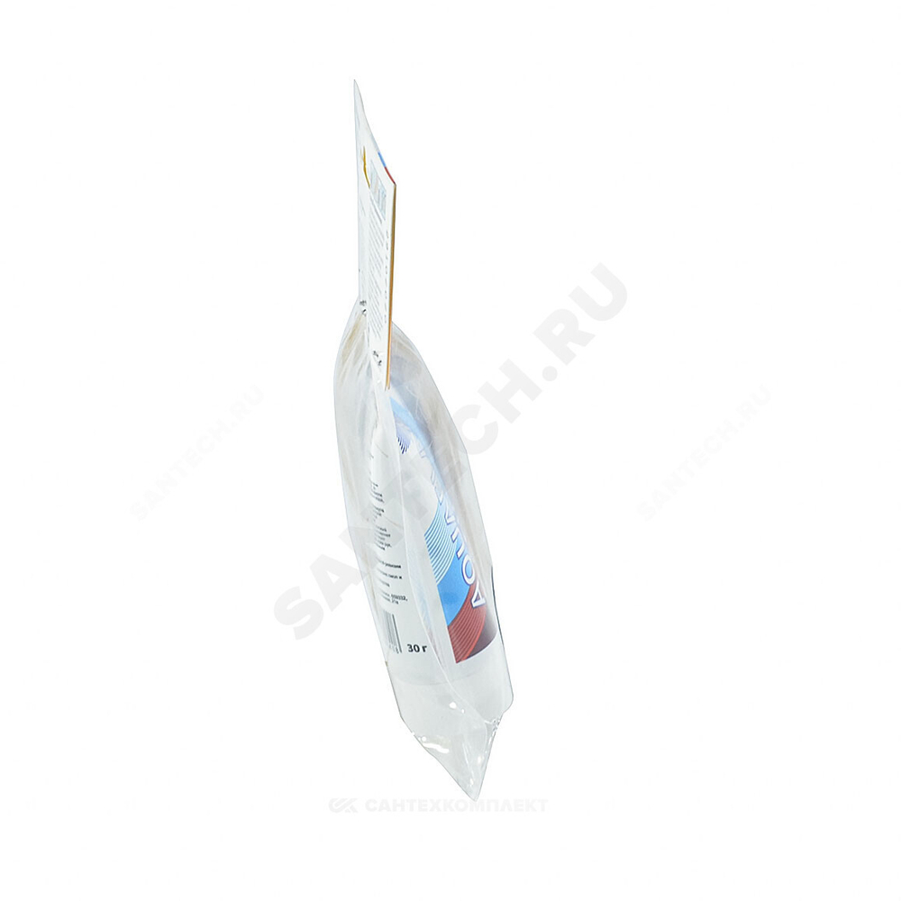 Набор для уплотнения резьбы лен (ЕВРО) 15гр+паста 30гр AQUAFLAX NANO 04053