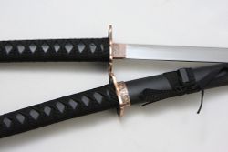 Armas Del Mundo Набор самурайских мечей, 2 шт. Ножны черные, цуба- медная