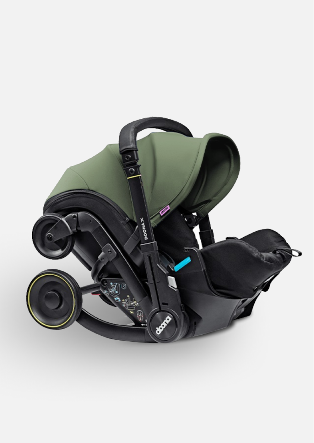 Doona Коляска и Автокресло Doona X / Slate Green (Forest Grey)