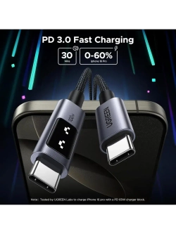Type-C провод Угрин 100W с быстрой зарядкой для iPhone 16