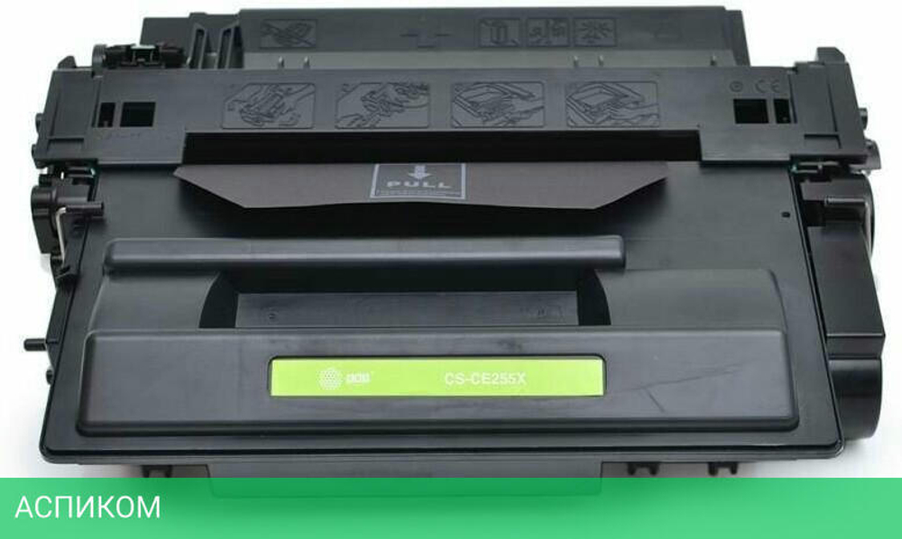 Картридж Cactus CS-CE255XS Black
