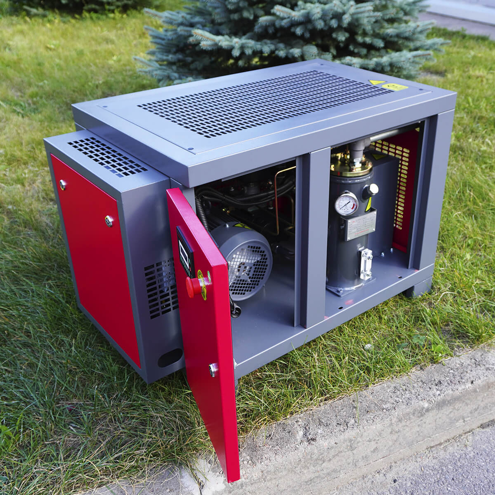 HRS-94550 Винтовой компрессор с ременным приводом Harrison: 550 л/мин, 8 бар, 4 кВт