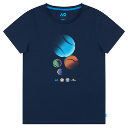 Мужская теннисная футболка Australian Open Grand Slam - небесный