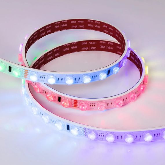 Светодиодная лента герметичная Arlight 20W/m 36LED/m 3030SMD разноцветный 5М DMX-FLT-PS-S36-23mm 24V 038297