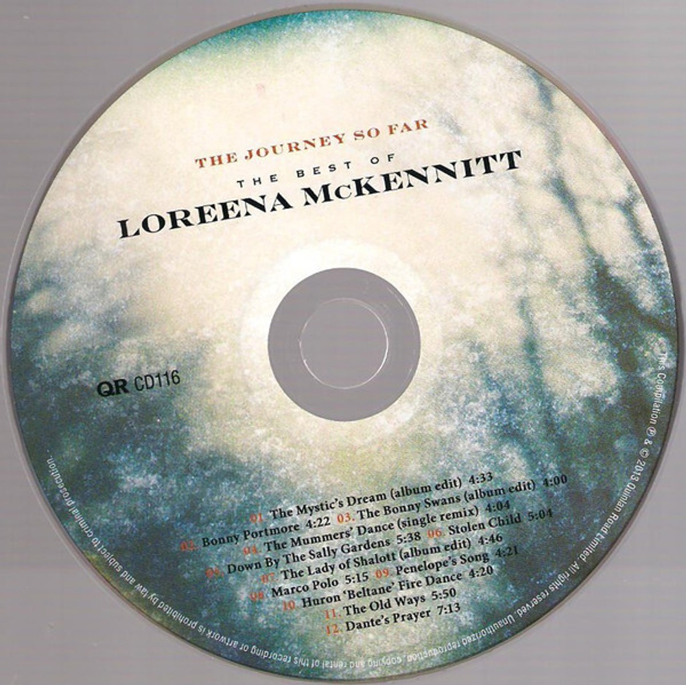 CD Loreena McKennitt – The Journey So Far - The Best Of Loreena McKennitt / A Midsummer Night's Tour (Highlights) 2CD (Европа 2014г.)