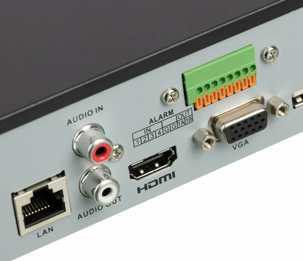 IP Видеорегистратор сетевой NVR HiWatch DS-N308P(D) 8 POE портов сетевой 8-ми канальный 8МП 4096x2160 30к/с на канал H.265+