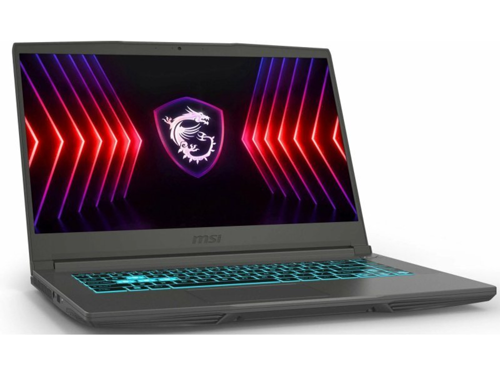 Ноутбук 15,6" MSI Thin 15 B12UC-1433XRU Core i5 12450H/8Gb/512Gb SSD/NV RTX3050 4Gb/15.6" FullHD/DOS Grey (9S7-16R831-1433)