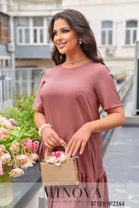 Платье 2364-пудра Minova