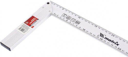 32473 Угольник, 350 мм, алюминиевый, литой  Matrix