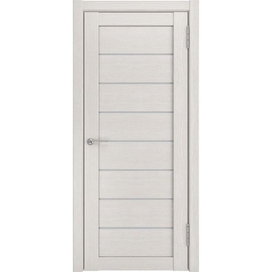 Купить Межкомнатная дверь экошпон Legend ЛУ-7 белёный дуб стекло матовое