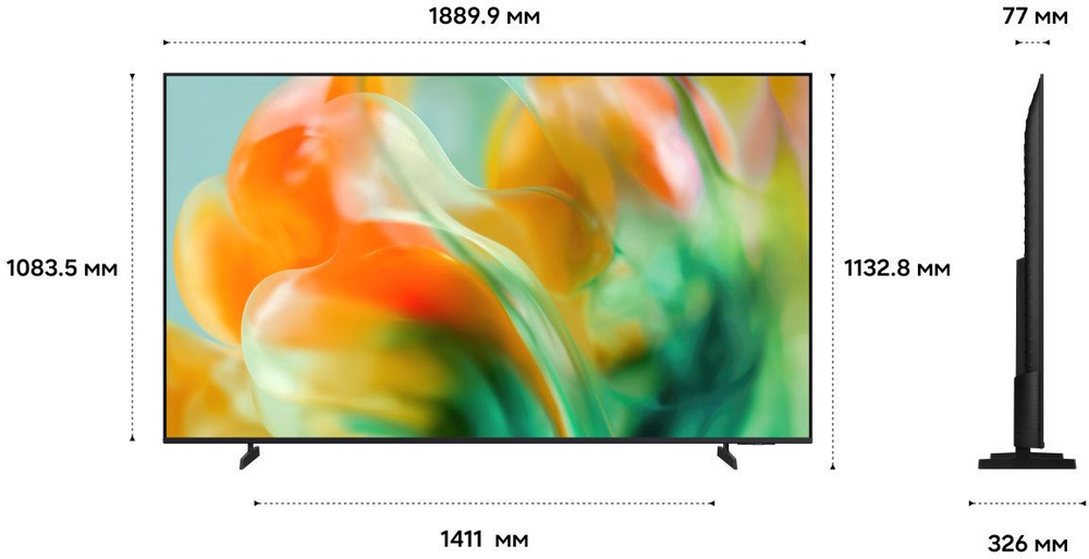 Телевизор Samsung Mini LED UE85M80HAUXPY