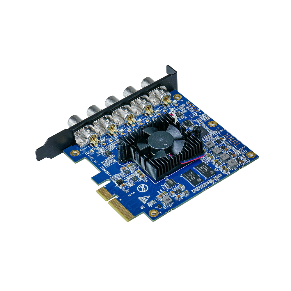 Плата AVMATRIX VP51 PCIE 5 каналов SDI захват-воспроизведение