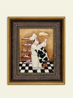 Картина настенная интерьерная в багетной раме 18*21 см