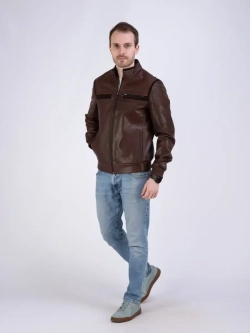Куртка мужская  из натуральной кожи