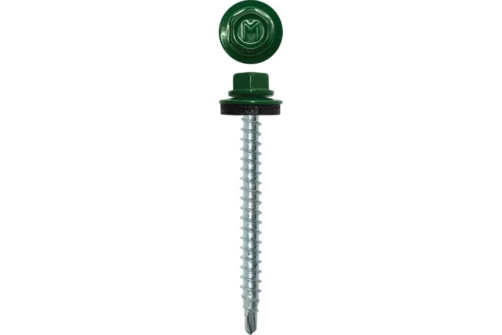 Саморез кровельный Daxmer 4,8х50 RAL 6005