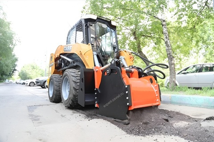 Фреза дорожная на мини-погрузчик