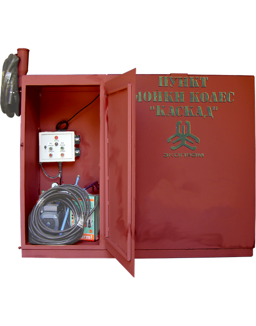 Пункт мойки колёс для стройплощадки ЭкоПром-Строй «Каскад-Профи» с системой обогрева 2700 л.(1700x1300x1300см;500кг;) - арт.560494