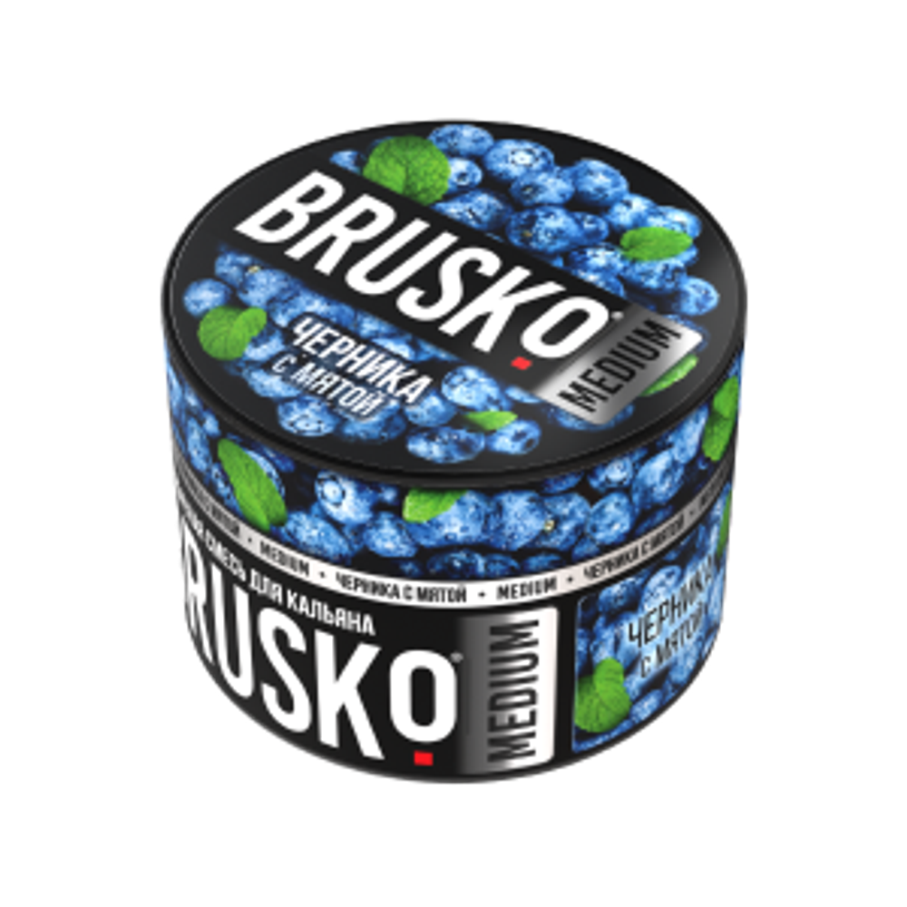 Brusko Medium Черника мята 50г