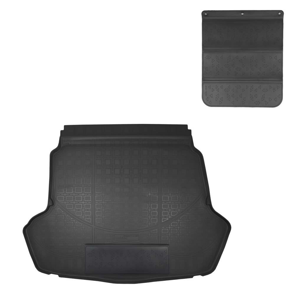 Коврик в багажник Norplast для Kia Optima 4 в кузове JF (2016-) Черный, арт.NPA00-T43-265-APP