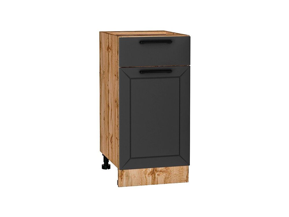 Шкаф нижний с 1-ой дверцей и ящиком Глетчер