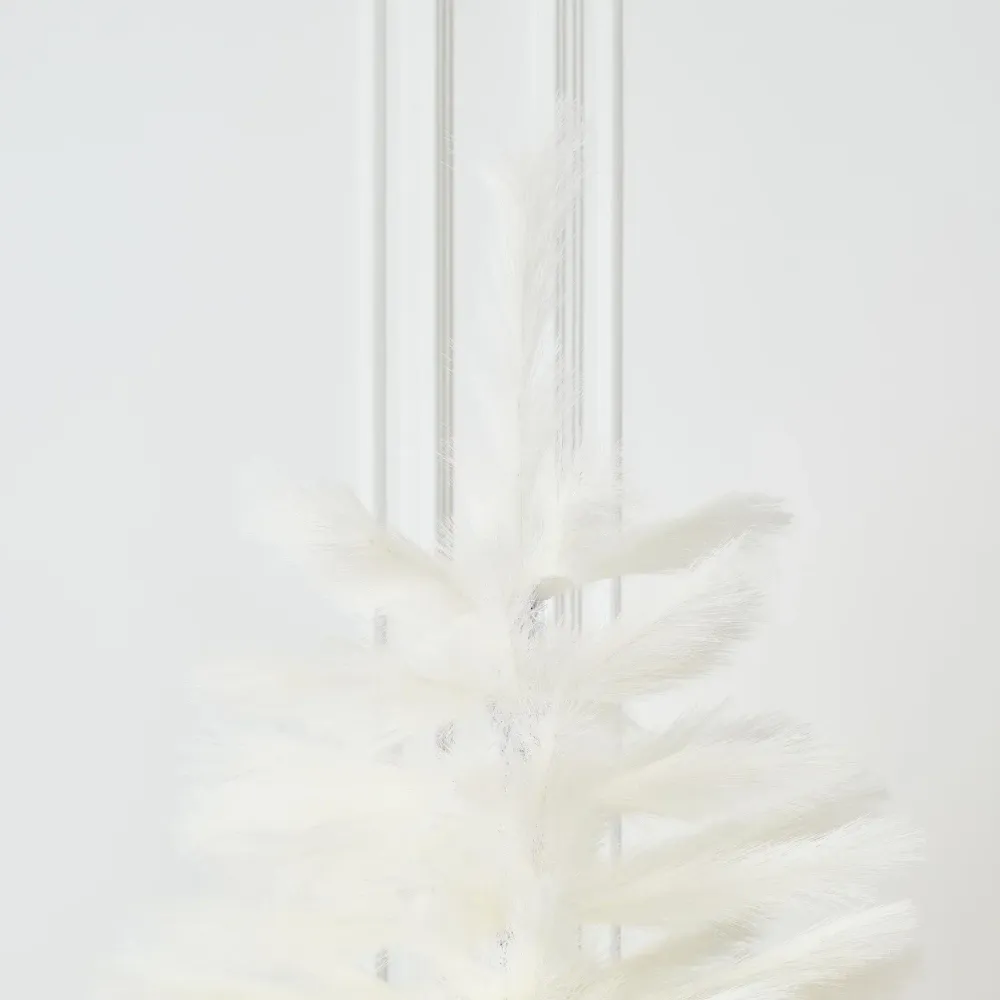 Искусственная белая елка «White Charm» (ветки из пампасной травы) от 2,1 м до 2,4 м