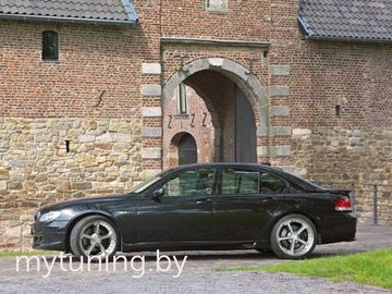 Накладки на пороги для BMW Е65 (2001-2008)