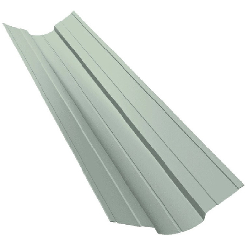 Ендова верхняя фигурная Grand Line Pe Ral 9003 100х100 мм резка