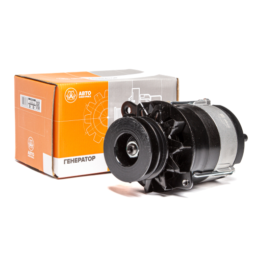 Генератор, МТЗ, ХТЗ, АМКОДОР, ТВЭКС, ОРЕЛ-ПОГРУЗЧИК, ДОРМАШ, дв. ММЗ, 14 В, 72 А, 2-ручьевой (ан. 968.3701)