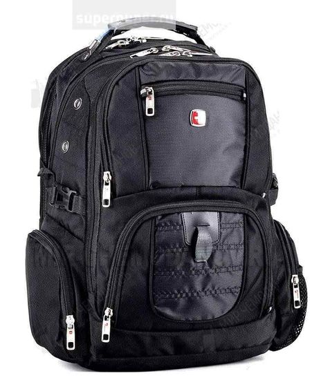 Рюкзак "Suissewin" 7022 (чёрн)