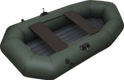 Гребная лодка ПВХ ВЕЛЬБОТ ВУД 240 НД